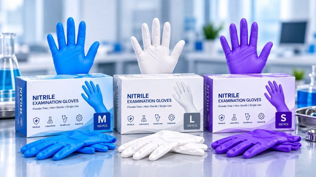 Malaysian Nitrile Examination Gloves